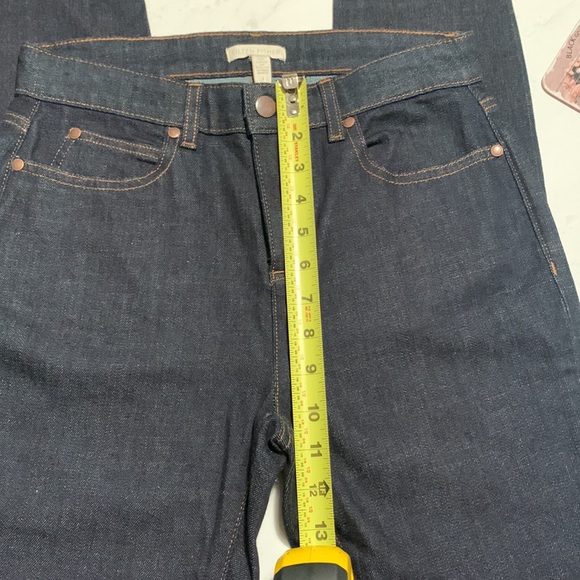 Eileen Fisher Skinny Jeans in Dark Denim Size 2 - Picture 12 of 13